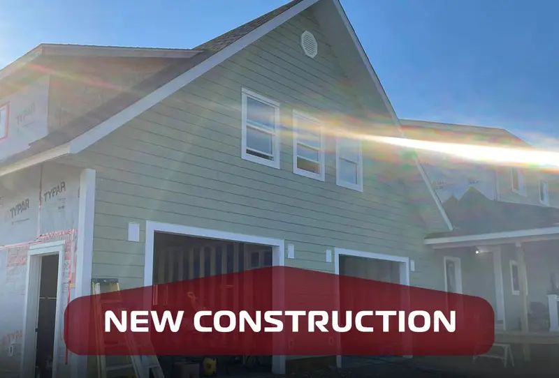 New garage and workshop construction