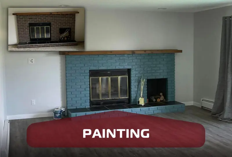 Interior and exterior painting work
