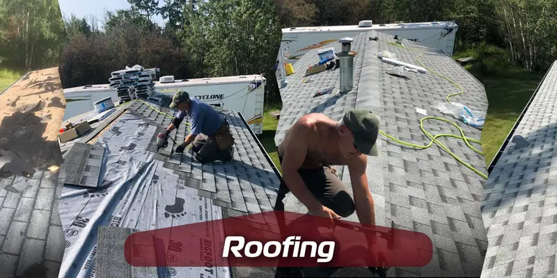 Asphalt shingle roofing installation